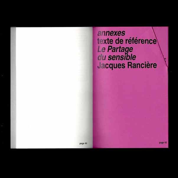 mise en page expérience papier